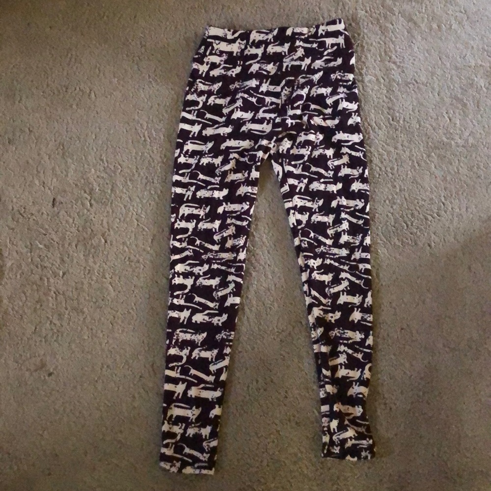 Lularoe leggings OS Cats